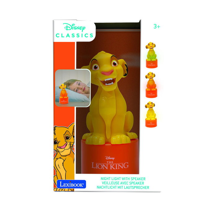 LEXIBOOK Veilleuse Haut-parleur Le Roi Lion Disney
