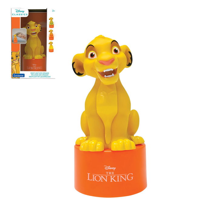 LEXIBOOK Veilleuse Haut-parleur Le Roi Lion Disney