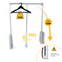 Emuca Penderie rabattable pour armoire Hang, 450 - 600, Chromé, Acier et Plastique.