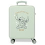 JOUMMA BAGS Valise cabine ABS trolley 4 roues 55 cm (38x55x20cm) à motifs Disney Stitch 'Cuddles Are the Best'