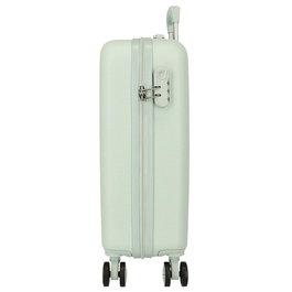 JOUMMA BAGS Valise cabine ABS trolley 4 roues 55 cm (38x55x20cm) à motifs Disney Stitch 'Cuddles Are the Best'