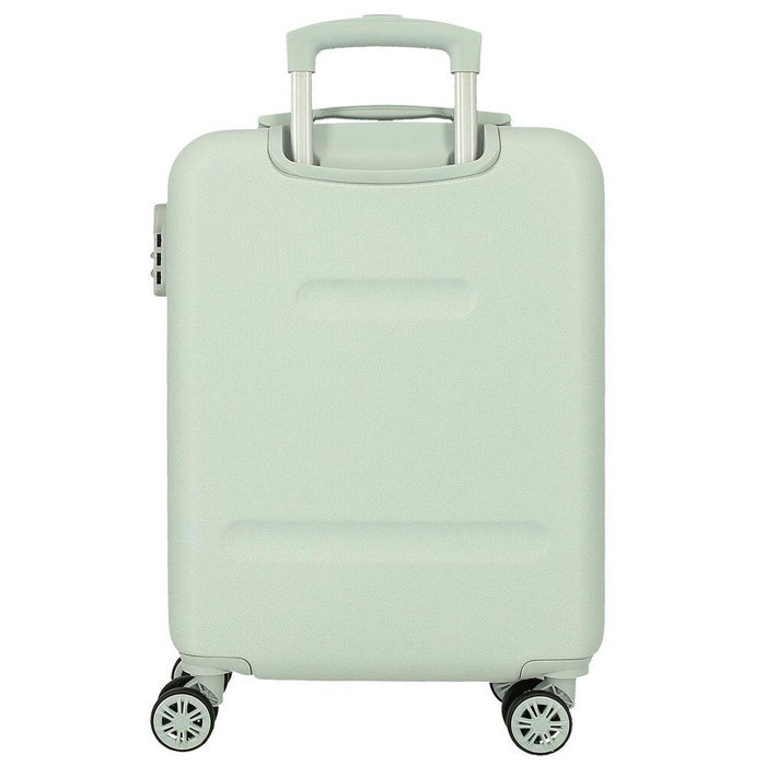 JOUMMA BAGS Valise cabine ABS trolley 4 roues 55 cm (38x55x20cm) à motifs Disney Stitch 'Cuddles Are the Best'