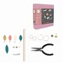Sycomore - Coffret Atelier de Bijoux en Cuir avec Fermoirs, Chaînes, Anneaux et Outils - Création de Bijoux Personnalisés - À partir de 12 ans