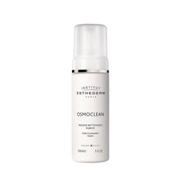 Institut Esthederm Osmoclean - Mousse Nettoyante Visage pour Peau Sèche et Sensible - Flacon de 150 ml