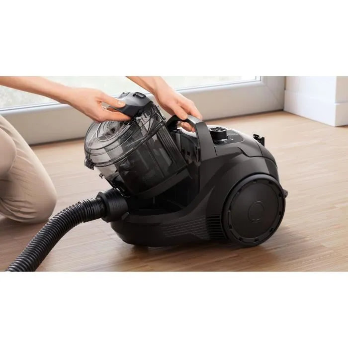 Bosch BGC21X300 Aspirateur Traineau sans sac, 550W, 2L, Noir