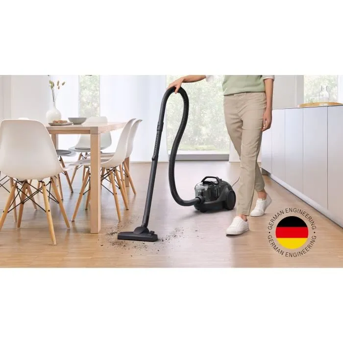 Bosch BGC21X300 Aspirateur Traineau sans sac, 550W, 2L, Noir