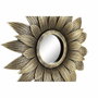 DKD Home Decor Ensemble de miroirs Verre Doré (2 Unités, 35 x 35 cm)