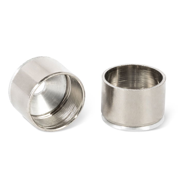 HERRAJES ALK Support pour tube ovale - Pour tube Ø 25 mm - Option de choix de diamètre