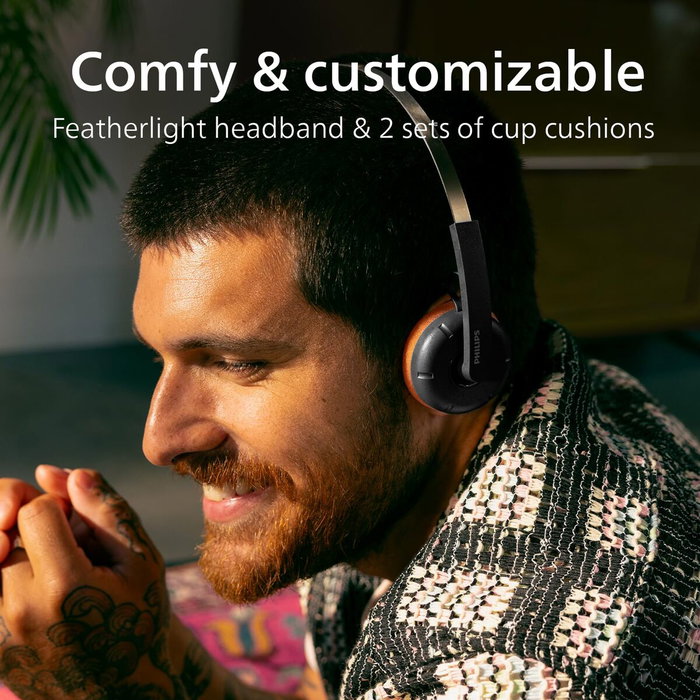 Casque Philips TAH2000BK Noir Casque Philips TAH2000BK Noir