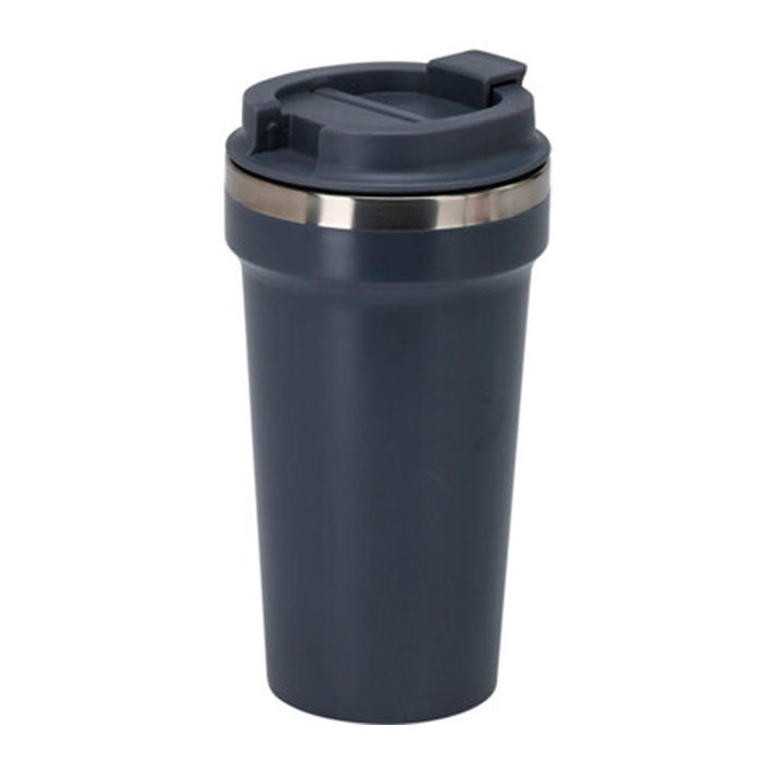 Excellent Houseware Gobelet de voyage en acier inoxydable 500 ml, couleurs assorties