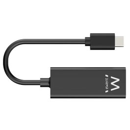 Ewent EW9828 Adaptateur Réseau USB-C vers RJ45 Noir