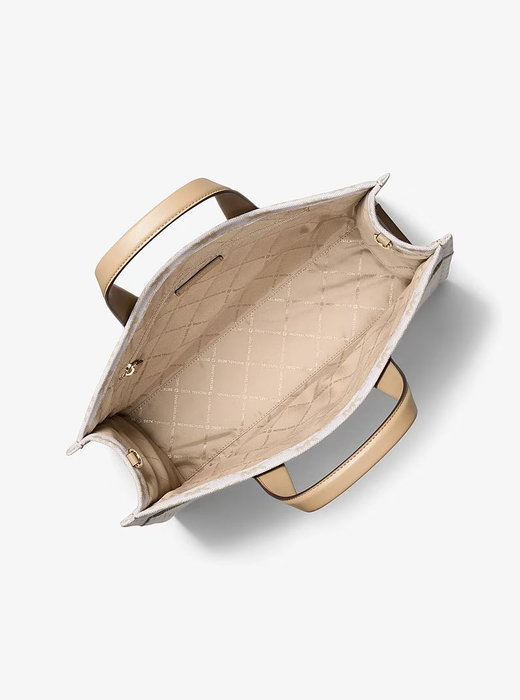 MICHAEL KORS Sac GIGI 38S5G3GT3J-KHAKI Marron