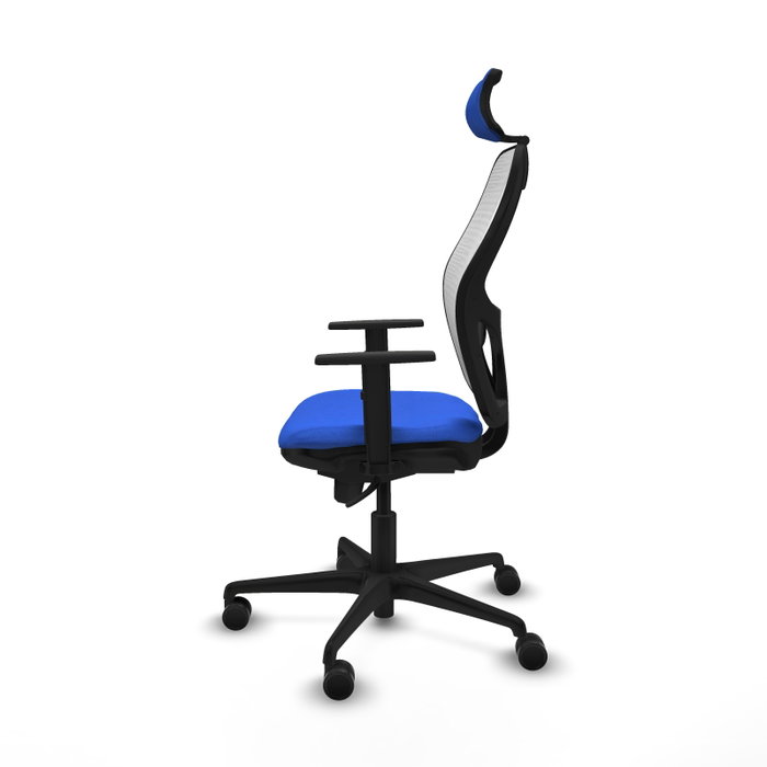 Chaise de Bureau avec Appui-tête Piqueras y Crespo 1D036N2 Bleu Chaise de Bureau avec Appui-tête Piqueras y Crespo 1D036N2 Bleu
