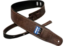 EBS Sangle pour Basse en Cuir Relic Tobacco Red