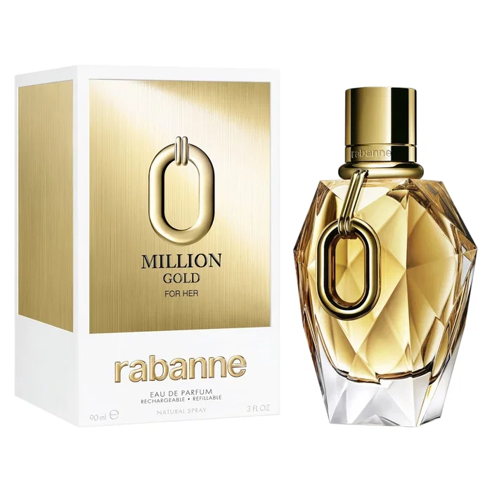 Rabanne Million Gold For Her Eau de Parfum Rechargeable 90 ml