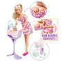Smoby - Steffi Love - Poupée mannequin Future Maman enceinte (29 cm) avec ventre grossissant, lit pour bébé et accessoires, jeu à partir de 3 ans