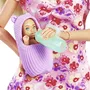 Smoby - Steffi Love - Poupée mannequin Future Maman enceinte (29 cm) avec ventre grossissant, lit pour bébé et accessoires, jeu à partir de 3 ans
