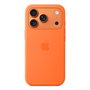Apple iPhone 17 Pro - Coque en silicone avec MagSafe - Orange