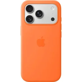 Apple iPhone 17 Pro - Coque en silicone avec MagSafe - Orange