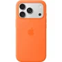 Apple iPhone 17 Pro - Coque en silicone avec MagSafe - Orange