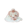 Muñecas Arias Muñeca Elegance Andie Rosa 40 cm avec Couverture (Peluche Ponderée)