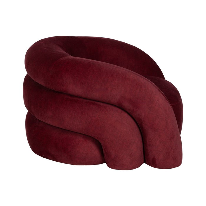 BigBuy Home Fauteuil Bordeaux Bois Foam BigBuy Home Fauteuil Bordeaux Bois Foam