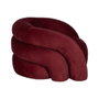 BigBuy Home Fauteuil Bordeaux Bois Foam