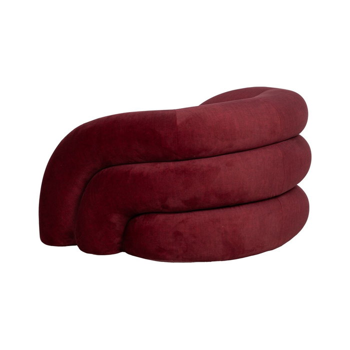 BigBuy Home Fauteuil Bordeaux Bois Foam BigBuy Home Fauteuil Bordeaux Bois Foam
