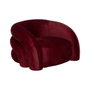 BigBuy Home Fauteuil Bordeaux Bois Foam