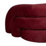 BigBuy Home Fauteuil Bordeaux Bois Foam