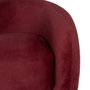 BigBuy Home Fauteuil Bordeaux Bois Foam