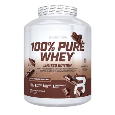 Biotechusa 100% Pure Whey 2270 G Rich Chocolate - Protéine de lactosérum Biotechusa 100% Pure Whey 2270 G Rich Chocolate - Protéine de lactosérum