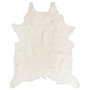 Home Deco Factory Tapis Blanc Effet Peau d'Animal 120x158 cm
