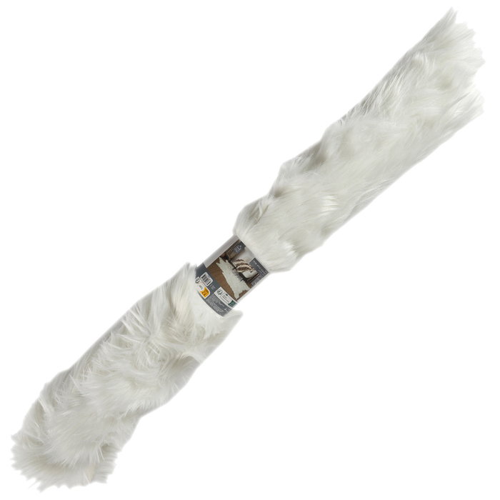 Home Deco Factory Tapis Blanc Effet Peau d'Animal 120x158 cm Home Deco Factory Tapis Blanc Effet Peau d'Animal 120x158 cm
