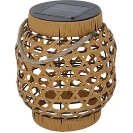 Lumisky Lanterne solaire décorative CAPRI SMALL - H 32 cm en polyéthylène avec LED blanc chaud - Éclairage de jardin extérieur