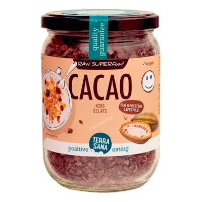TERRASANA RAW VIRUTAS DE CACAO BIO 230 g TERRASANA RAW VIRUTAS DE CACAO BIO 230 g