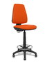 PIQUERAS Y CRESPO Tabouret Elche Orange foncé
