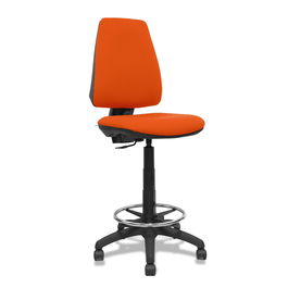 Tabouret Piqueras y Crespo PB305RN Orange Foncé PVC