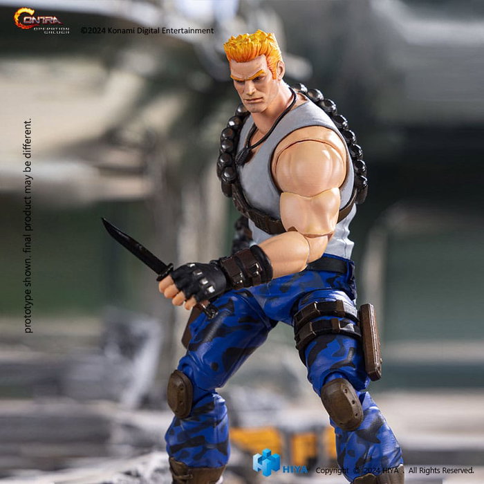 Hiya Toys Contra: Operation Galuga figurine Exquisite Basic Bill Rizer 16 cm Hiya Toys Contra: Operation Galuga figurine Exquisite Basic Bill Rizer 16 cm