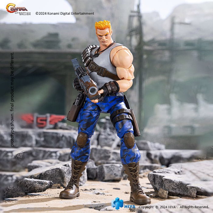 Hiya Toys Contra: Operation Galuga figurine Exquisite Basic Bill Rizer 16 cm Hiya Toys Contra: Operation Galuga figurine Exquisite Basic Bill Rizer 16 cm