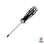 WOLFPACK LINEA PROFESIONAL Tournevis Phillips PH 2 en acier S2, Ø 6,0 x 100 mm