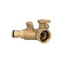 SATURNIA Adaptateur de tuyau en laiton 2 sorties pour robinet 3/4''