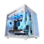 Mars Gaming MC-NOVAM Boîtier PC MicroATX Blanc Double Vitre Trempée USB-C Refroidissement
