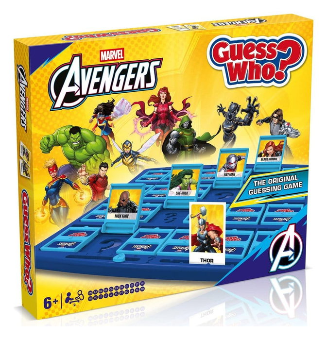 Winning Moves Marvel jeu de plateau Qui est-ce? Avengers Winning Moves Marvel jeu de plateau Qui est-ce? Avengers