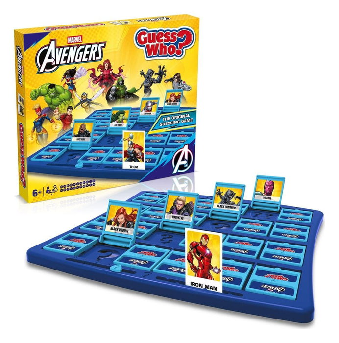 Winning Moves Marvel jeu de plateau Qui est-ce? Avengers Winning Moves Marvel jeu de plateau Qui est-ce? Avengers