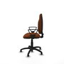 PIQUERAS Y CRESPO Chaise de bureau Algarra, similicuir marron