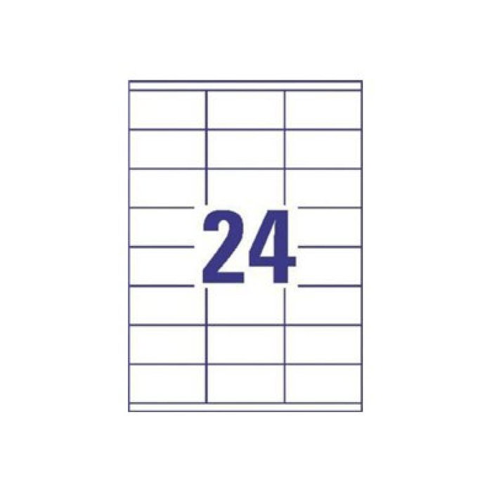 Avery Zweckform Étiquettes 70 x 35 mm A4 - 3422, Format d'étiquettes adhésives pour impression