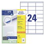 Avery Zweckform Étiquettes 70 x 35 mm A4 - 3422, Format d'étiquettes adhésives pour impression