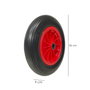 WOLFPACK LINEA PROFESIONAL Rueda Carretilla Invernadero en Polyuréthane, Ø 360 mm