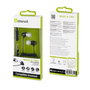 Muvit Muhph0016 Casque Stéréo Filaire Noir avec Microphone et Adaptateur Jack 3.5mm